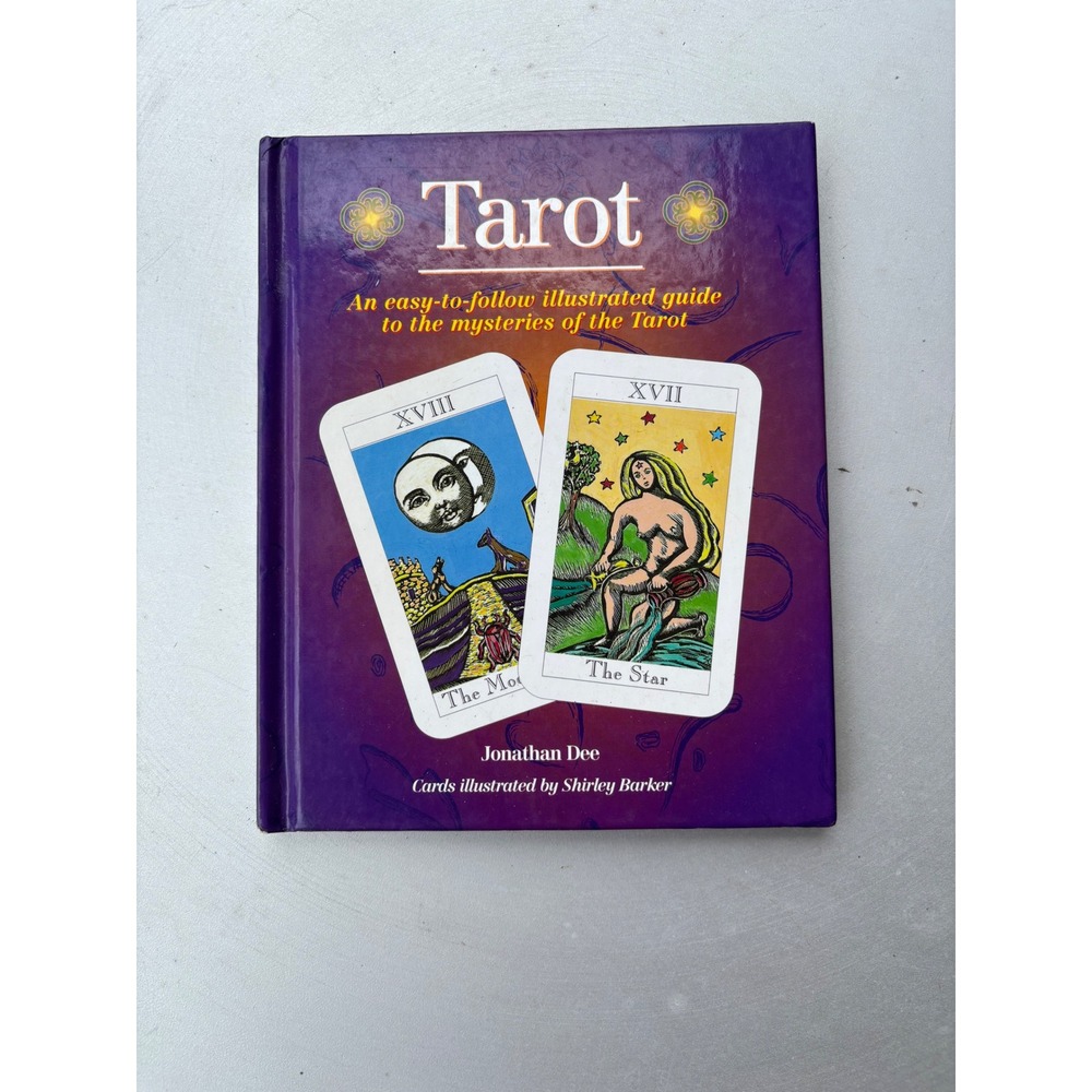 Tarot Illustrated Guide Jonathan Dee 1998 Barnes & Noble Hardcover 076071004X